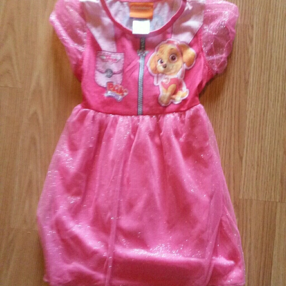 Girls 3T Nickelodeon Paw Patrol Nightgown NWOT